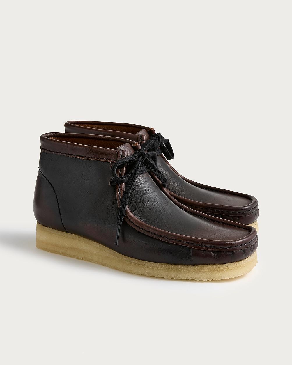 Clarks® Original Wallabee® leather boots by J.CREW