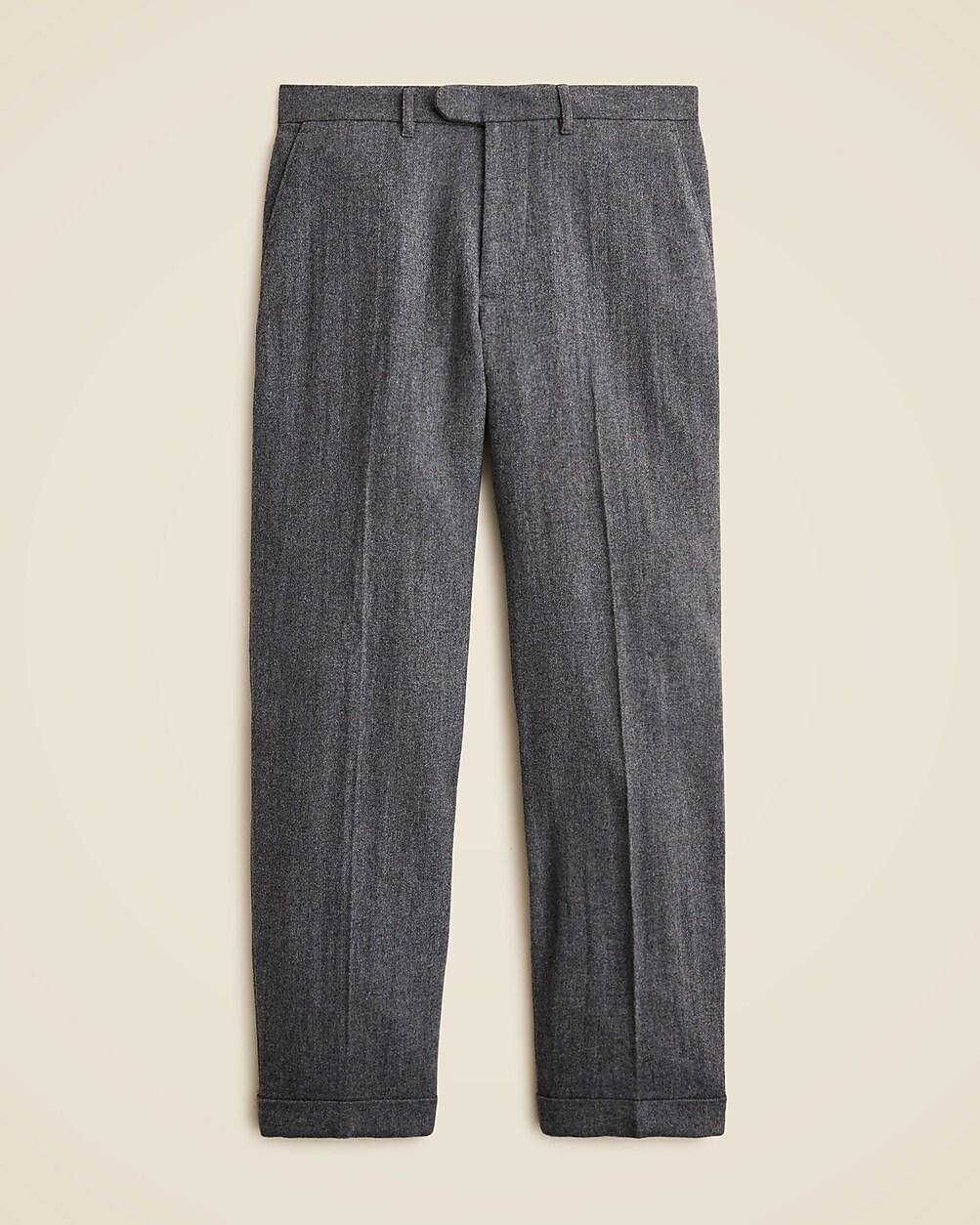 Classic creased trouser in Japanese wool blend by J.CREW