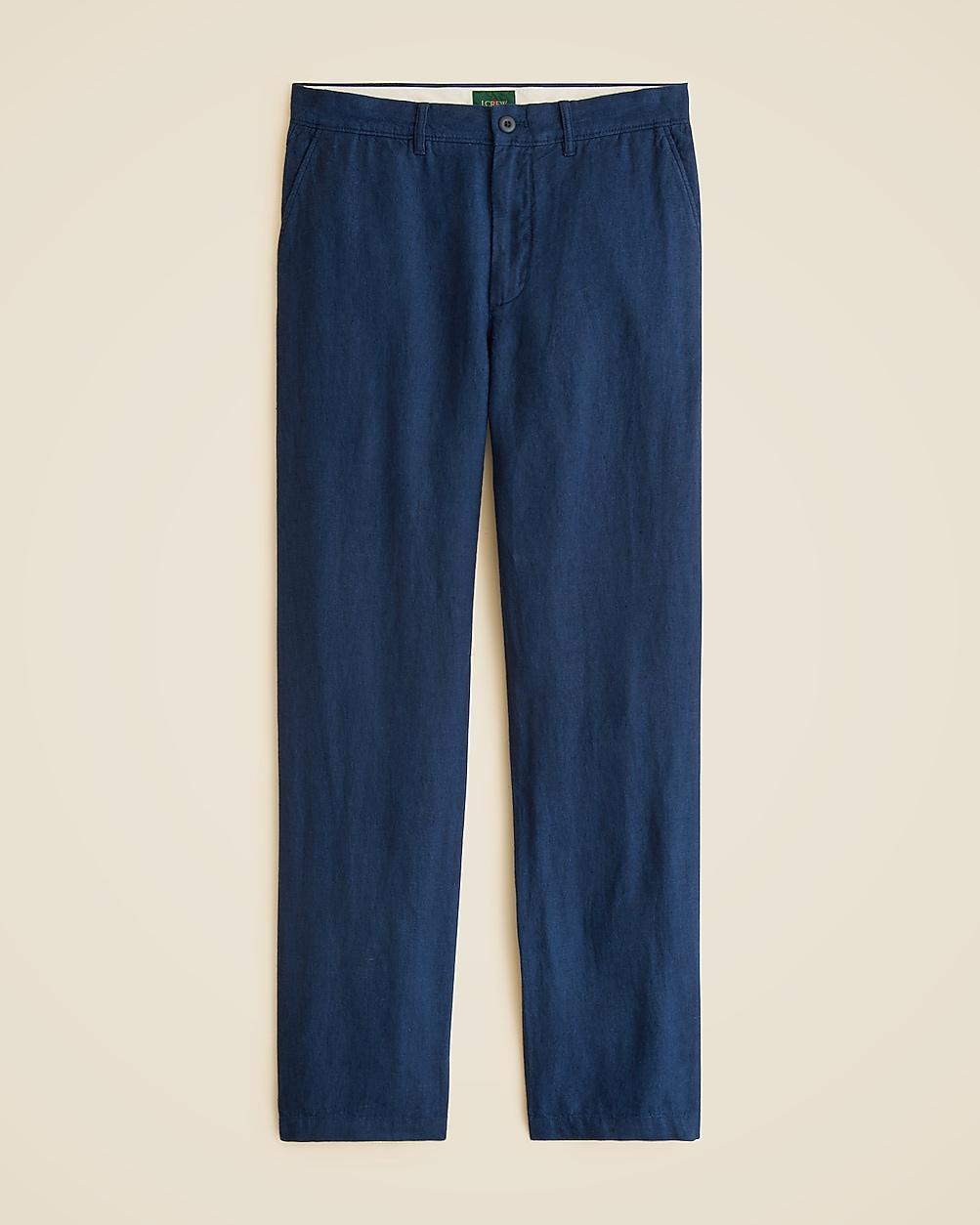 Classic-fit linen trouser by J.CREW