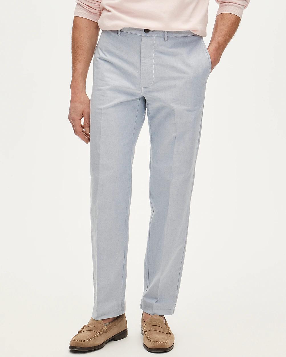 Classic-fit oxford creased trouser by J.CREW