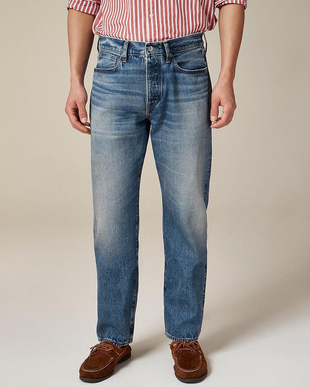 Classic jean in medium wash Japanese selvedge denim by J.CREW
