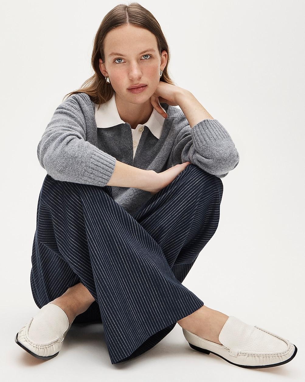 Classic loafers in snake-embossed leather by J.CREW