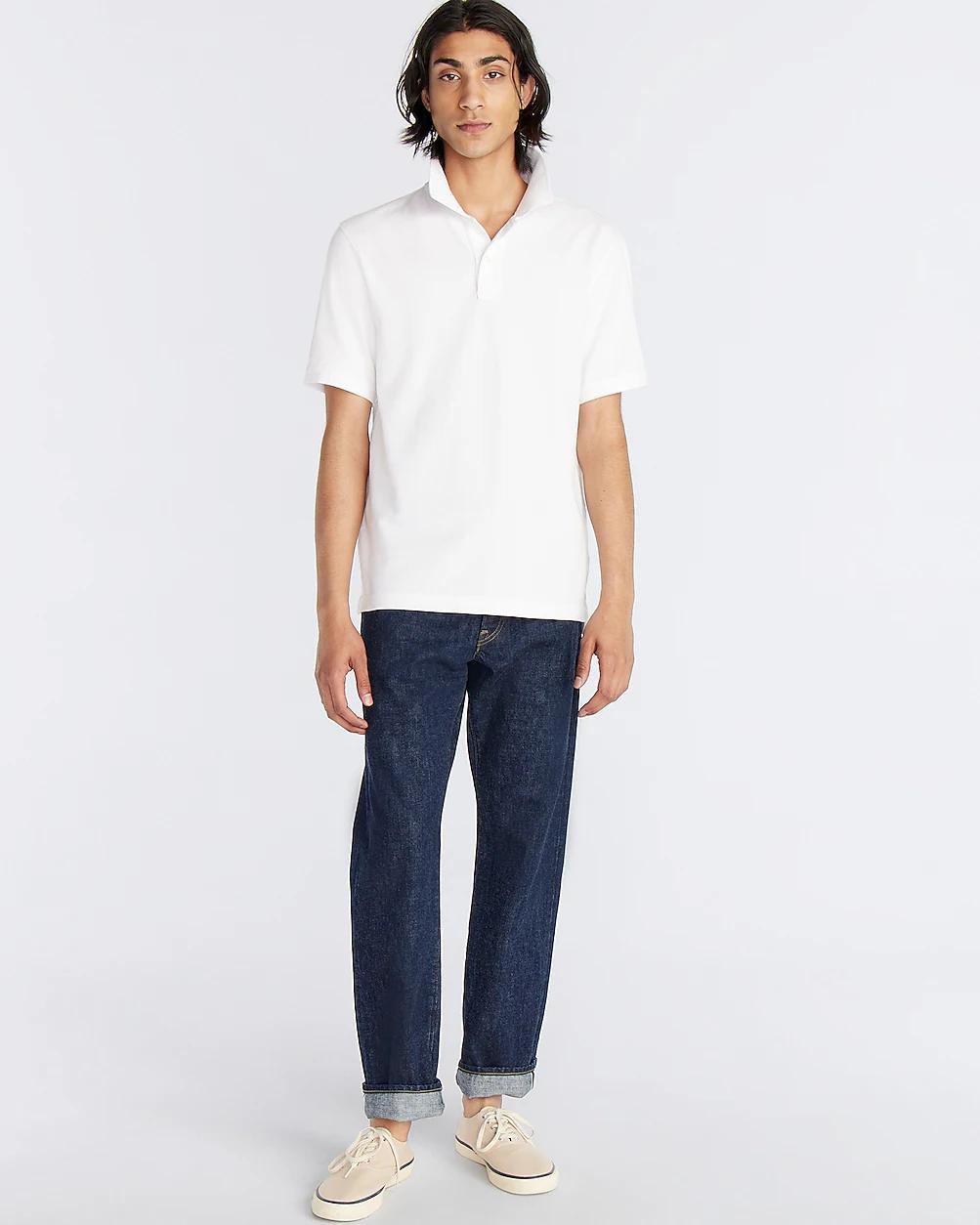 Classic piqué polo shirt by J.CREW