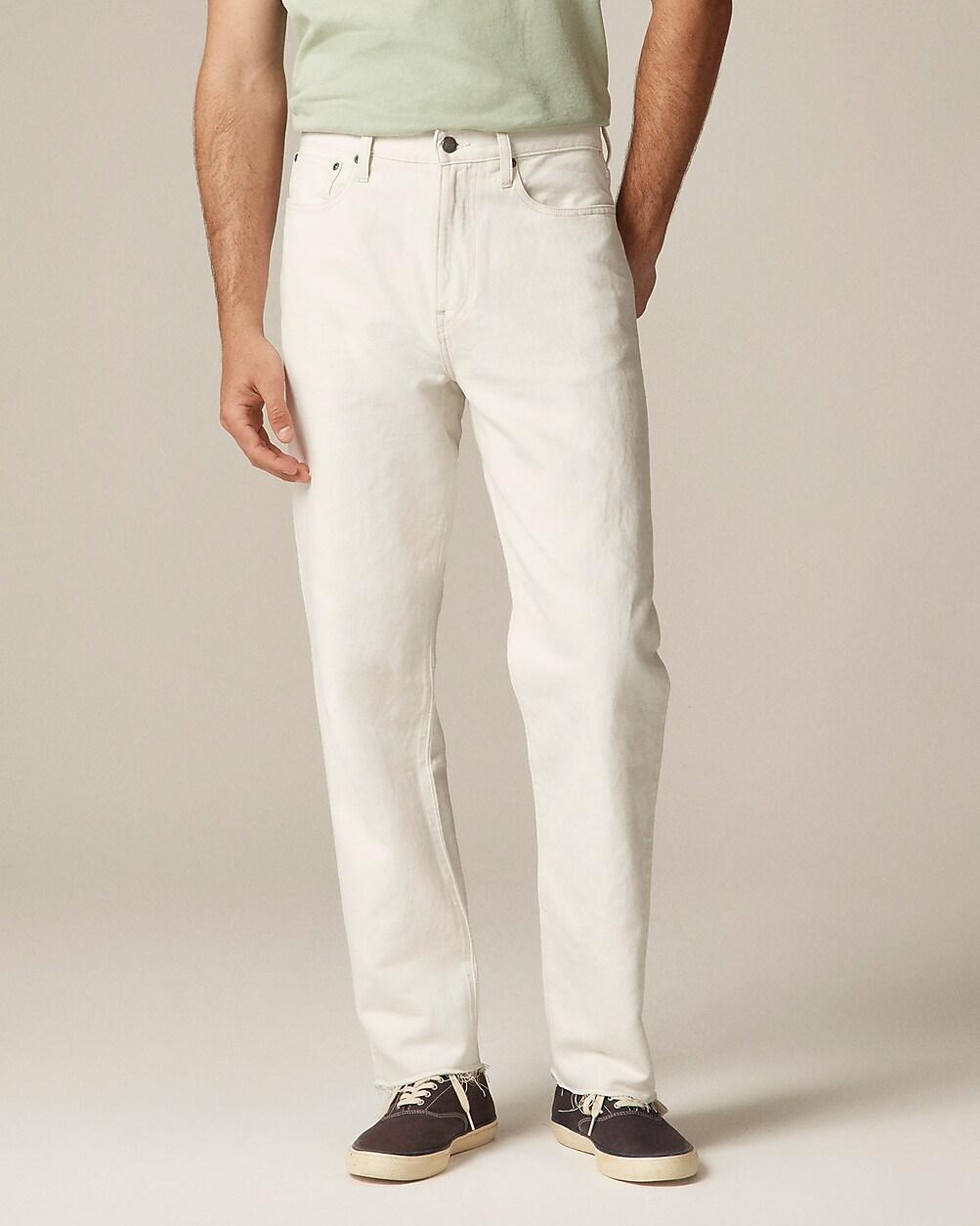 Classic summerweight jean in cotton-linen blend by J.CREW Classic summerweight jean in cotton-linen blend by J.CREW