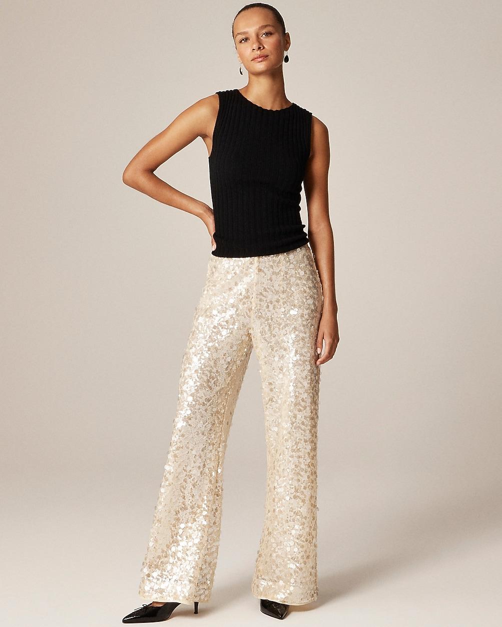 Collection Cosmo pant with sequins by J.CREW