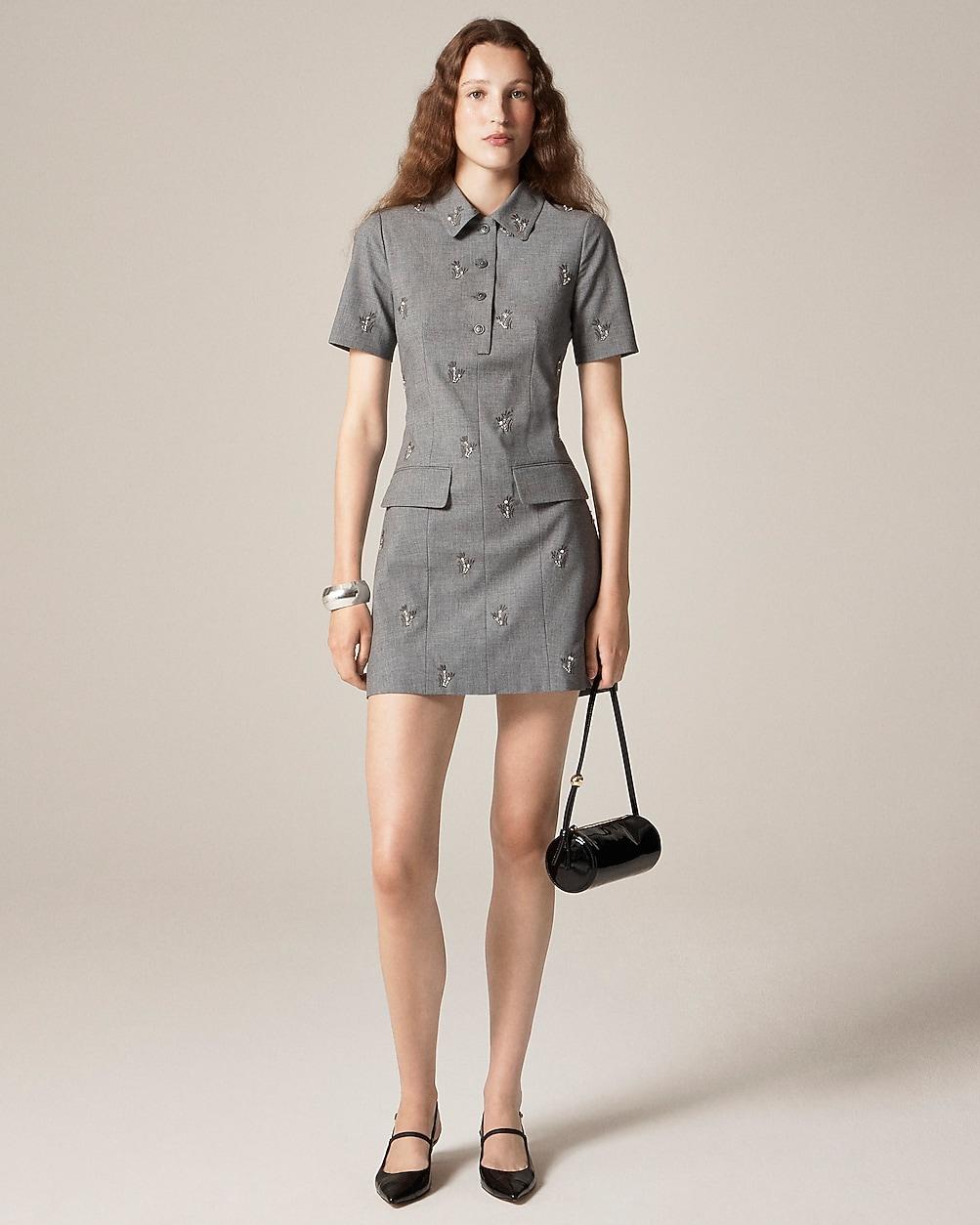Collection Parc embellished dress by J.CREW
