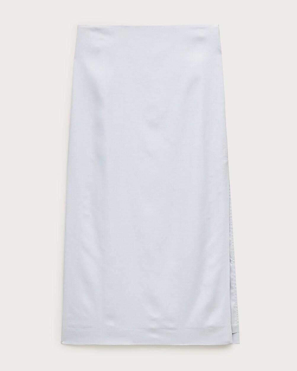 Column skirt in Gramercy linen blend by J.CREW