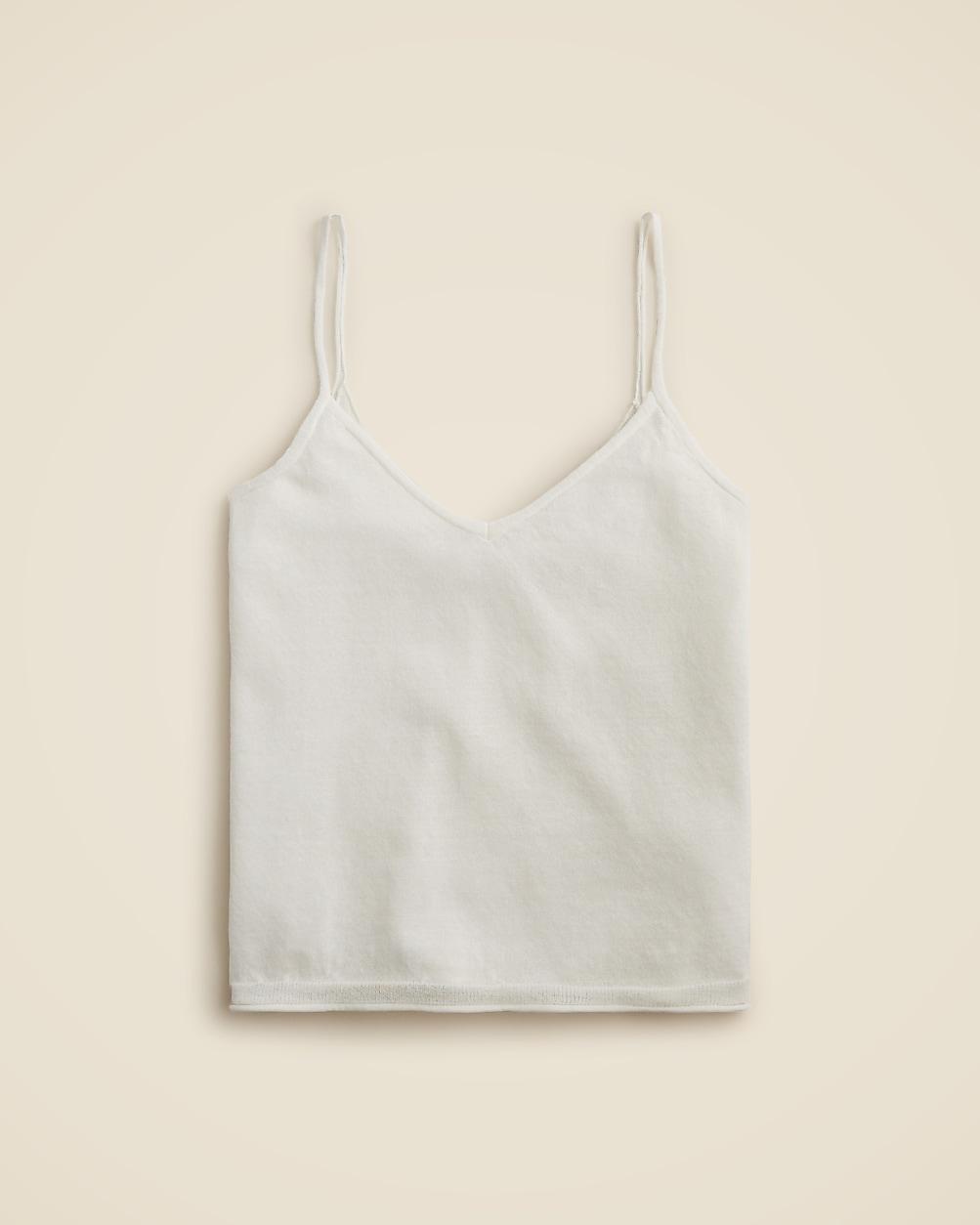 Cotton gauze tank top by J.CREW