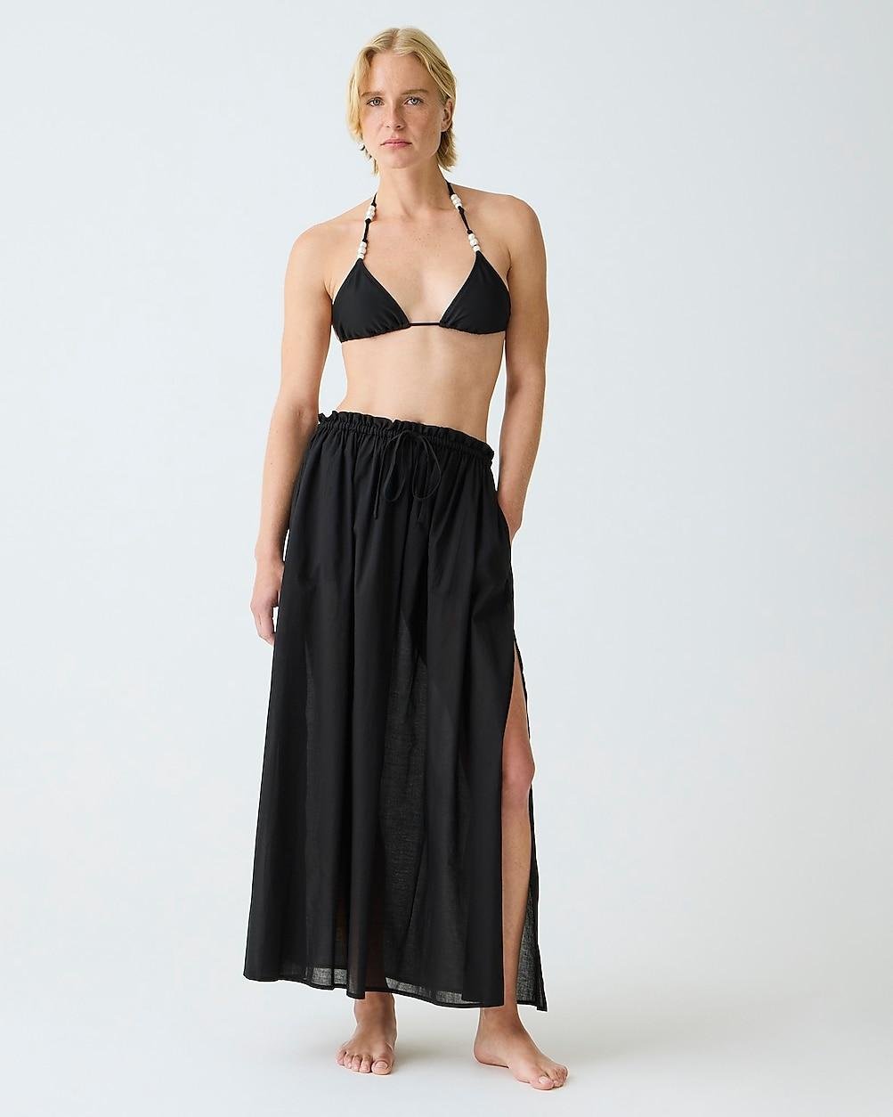 Cotton voile maxi skirt by J.CREW