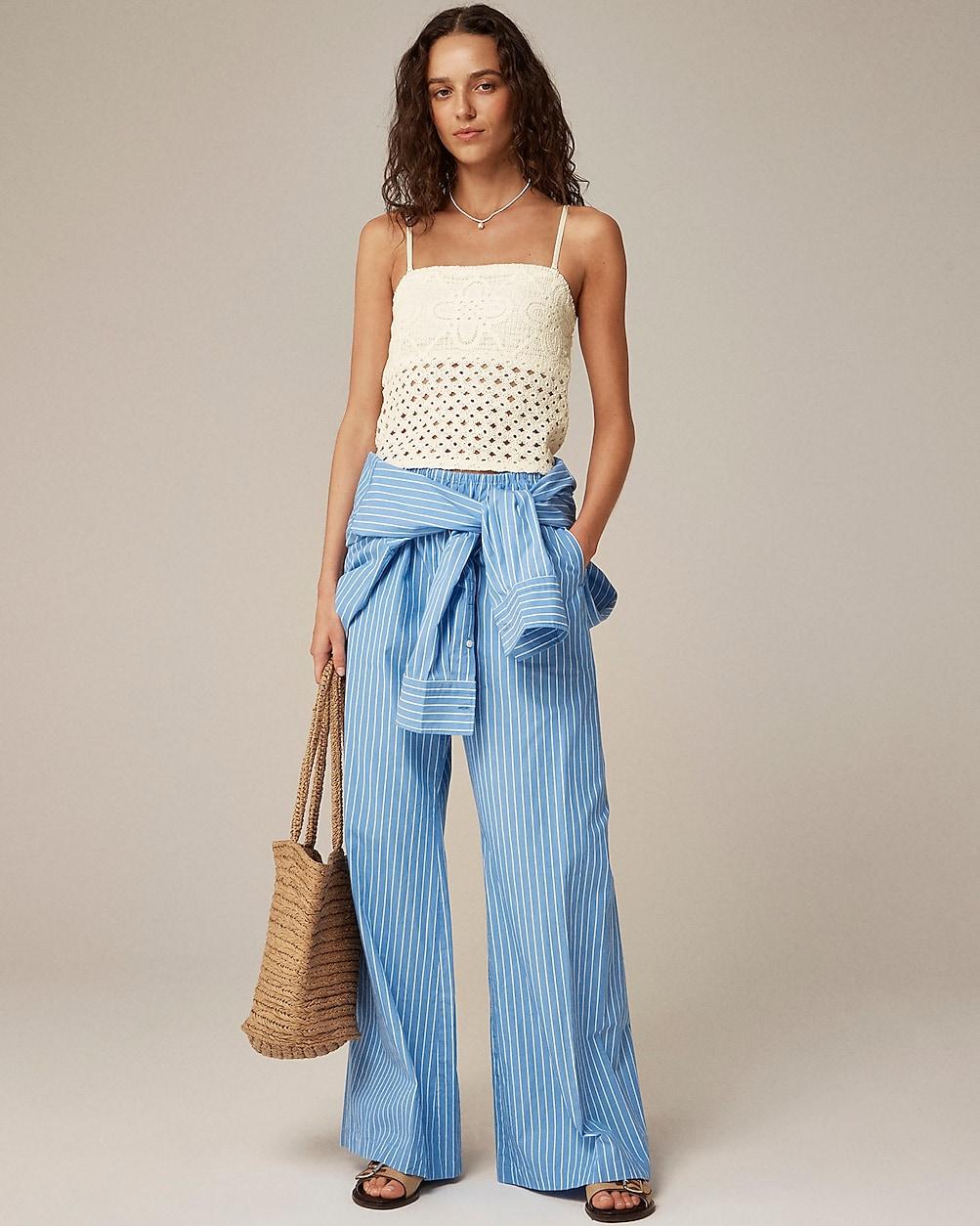 Crochet bandeau tank top by J.CREW