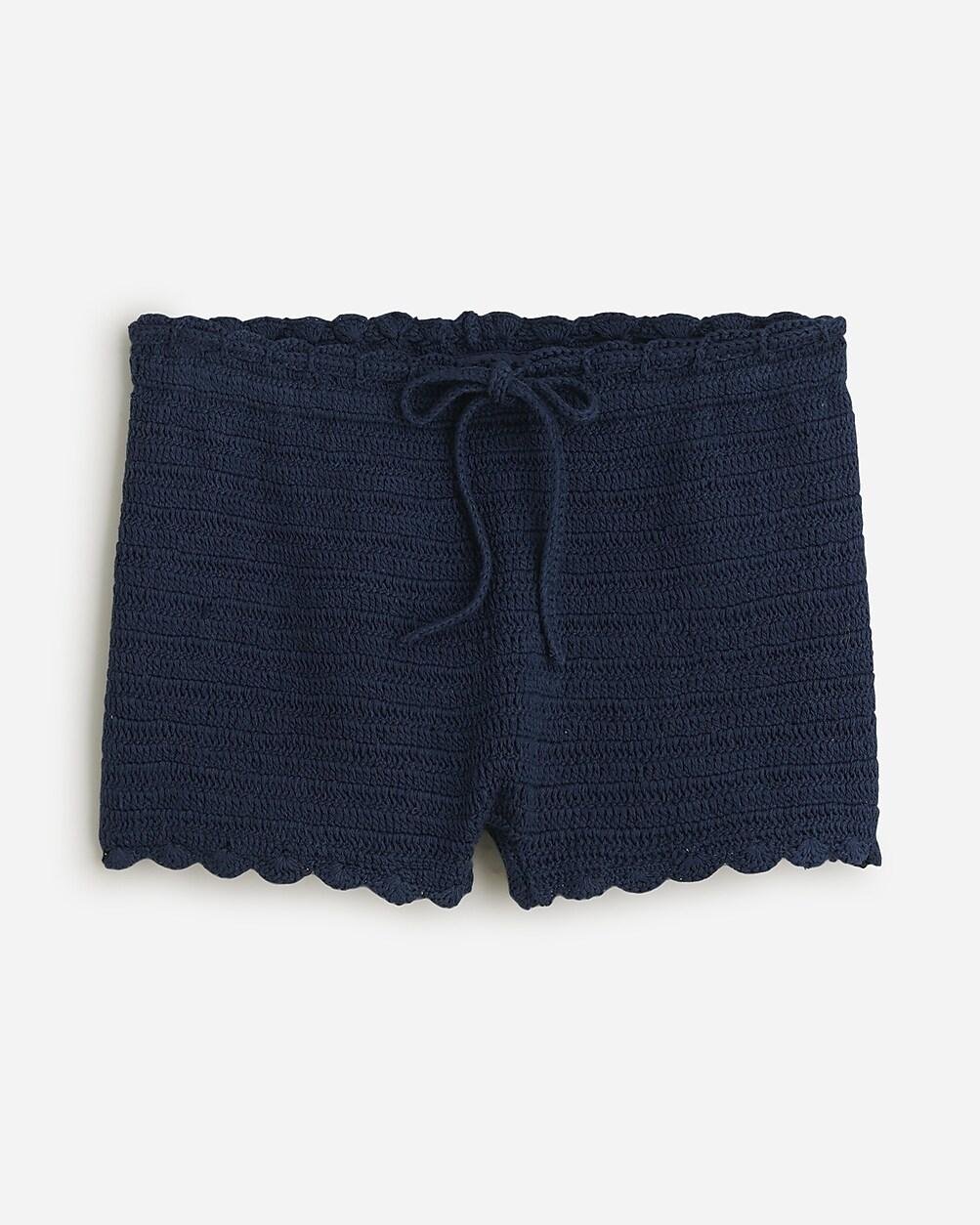 Crochet mini short by J.CREW