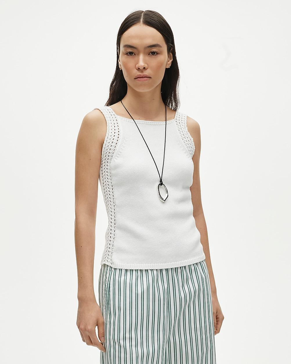 Crochet sweater-tank by J.CREW