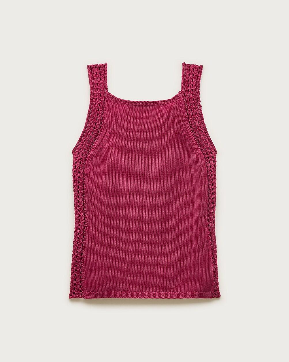 Crochet sweater-tank by J.CREW