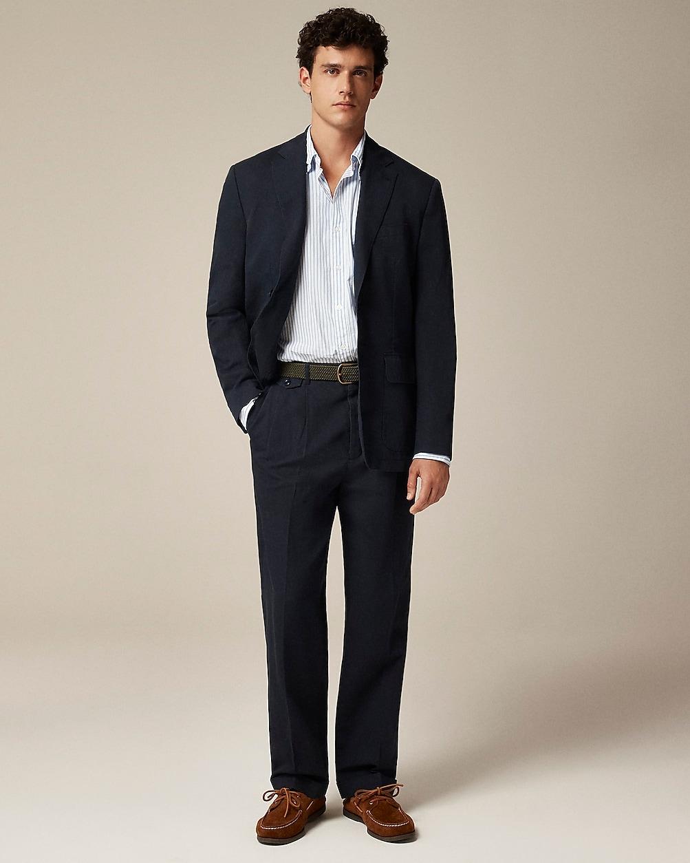 Crosby Classic-fit suit jacket in garment-dyed Italian cotton-linen blend by J.CREW