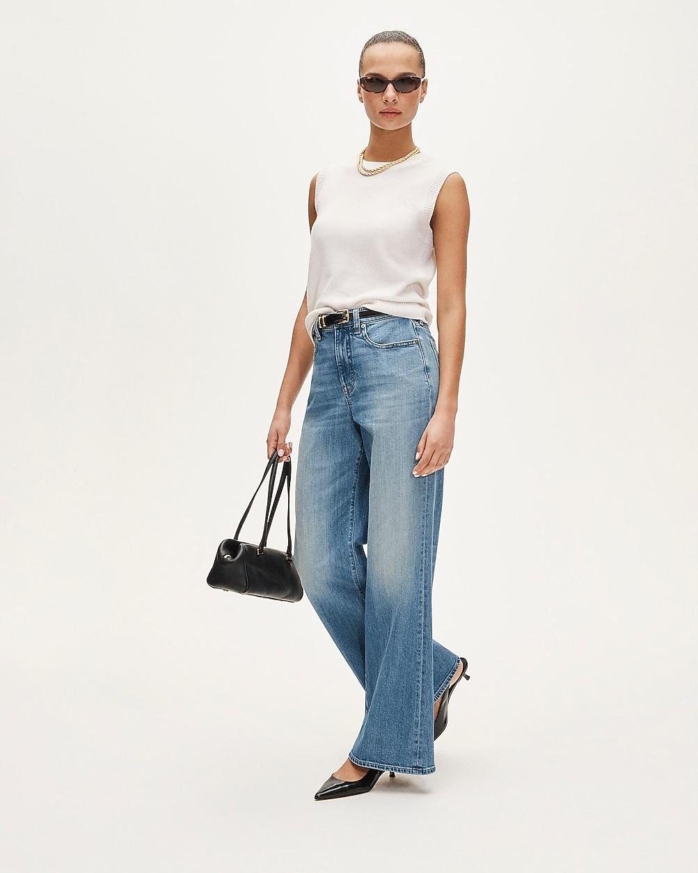 Curvy denim trouser jean by J.CREW