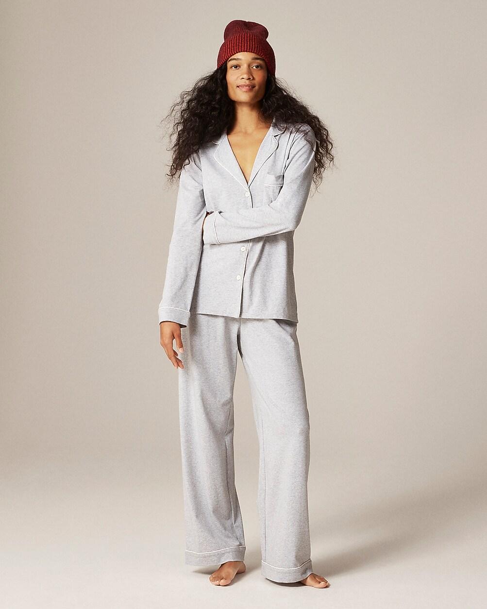 Dreamy cotton-blend pajama pant set by J.CREW