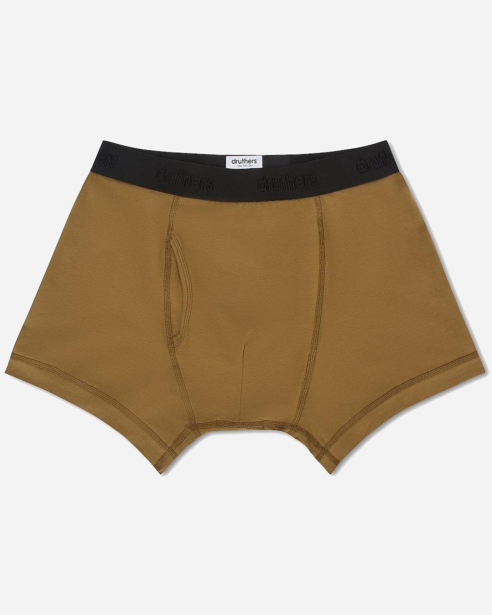 Druthers™ stretch organic cotton-blend boxer briefs by J.CREW