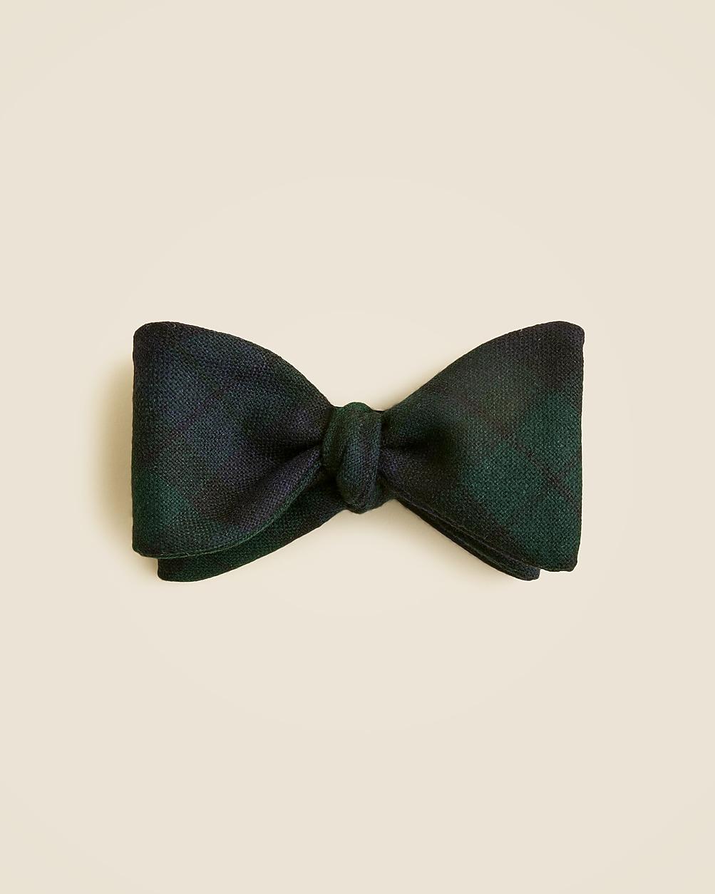 English merino wool tartan bow tie by J.CREW