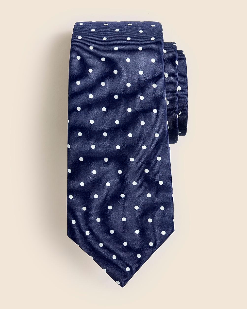 English silk dotted tie by J.CREW