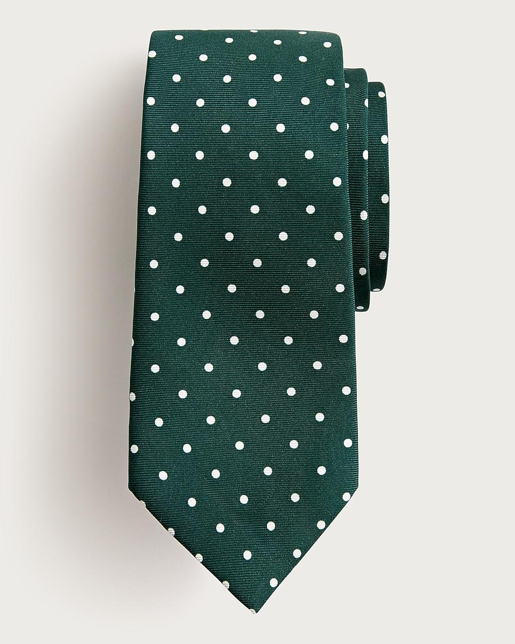 English silk dotted tie by J.CREW
