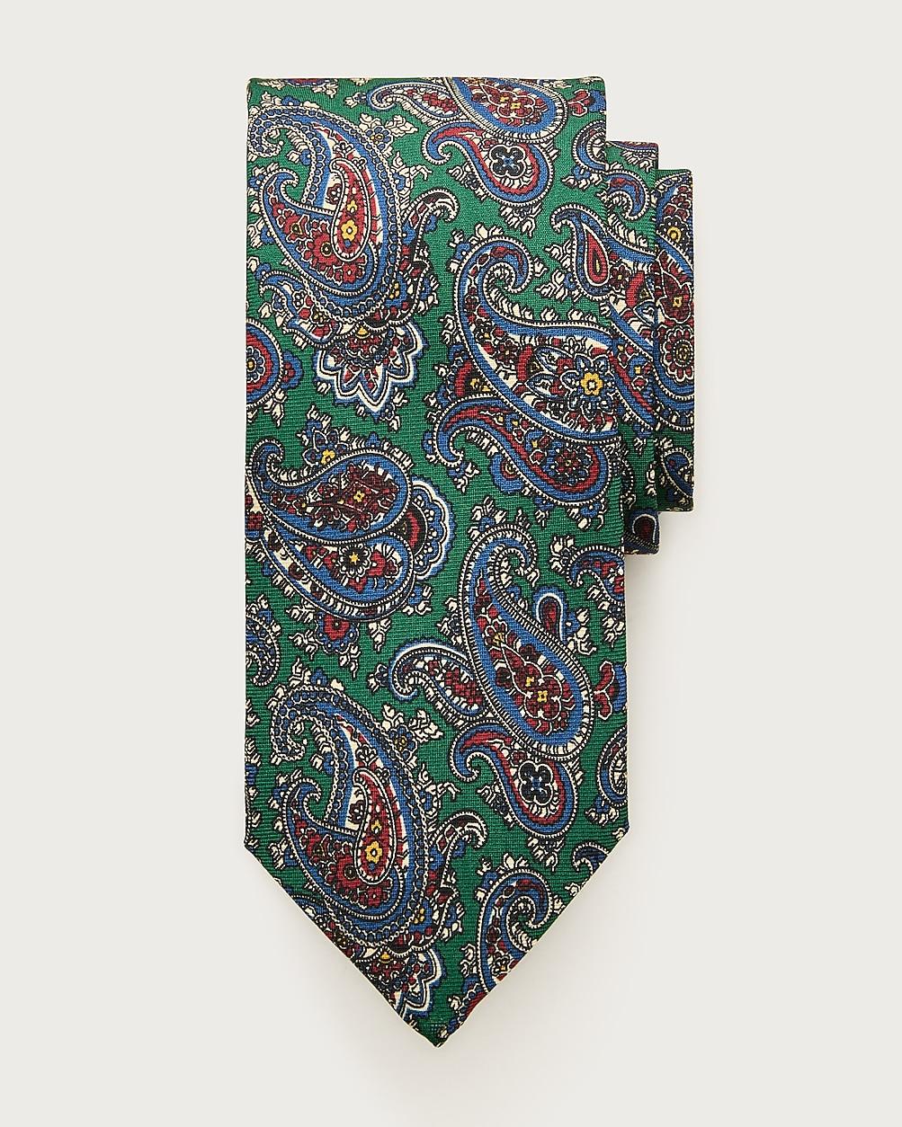 English silk paisley tie by J.CREW