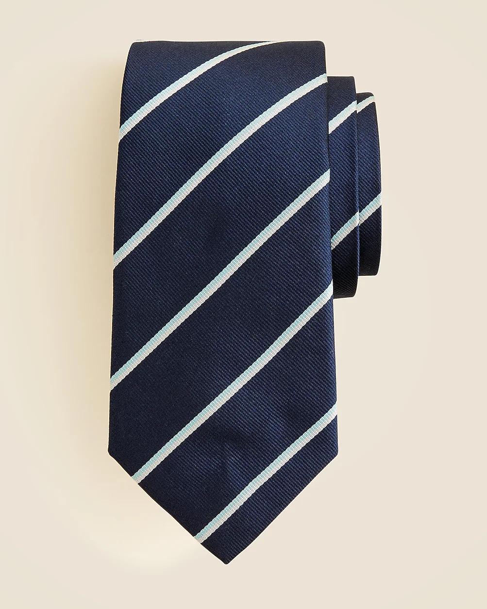 English silk striped tie by J.CREW