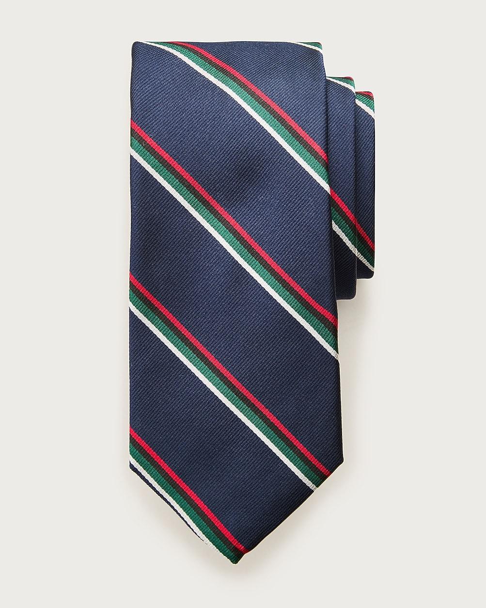 English silk striped tie by J.CREW