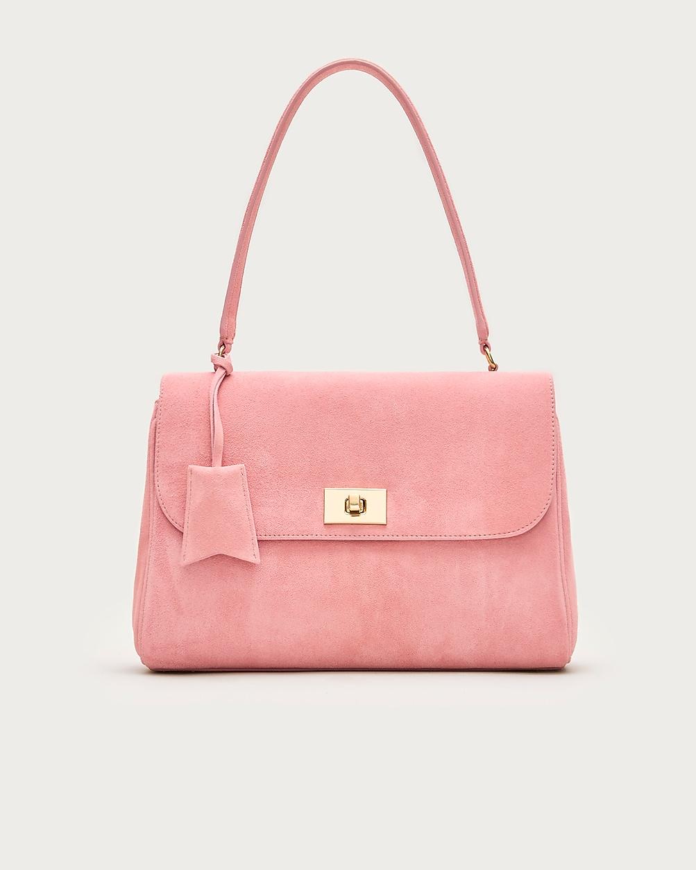 Evie shoulder bag in suede by J.CREW