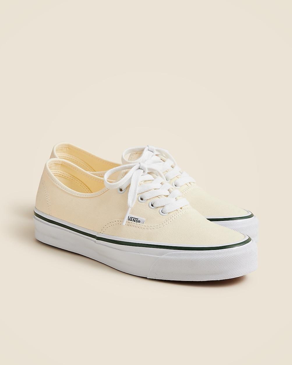 Exclusive Vans® Premium Authentic unisex sneakers in canvas by J.CREW