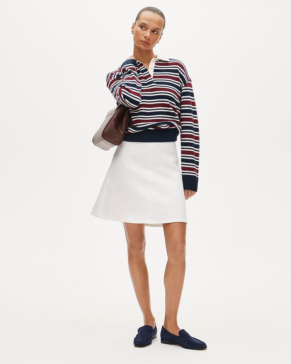 Fairfax skirt in denim by J.CREW