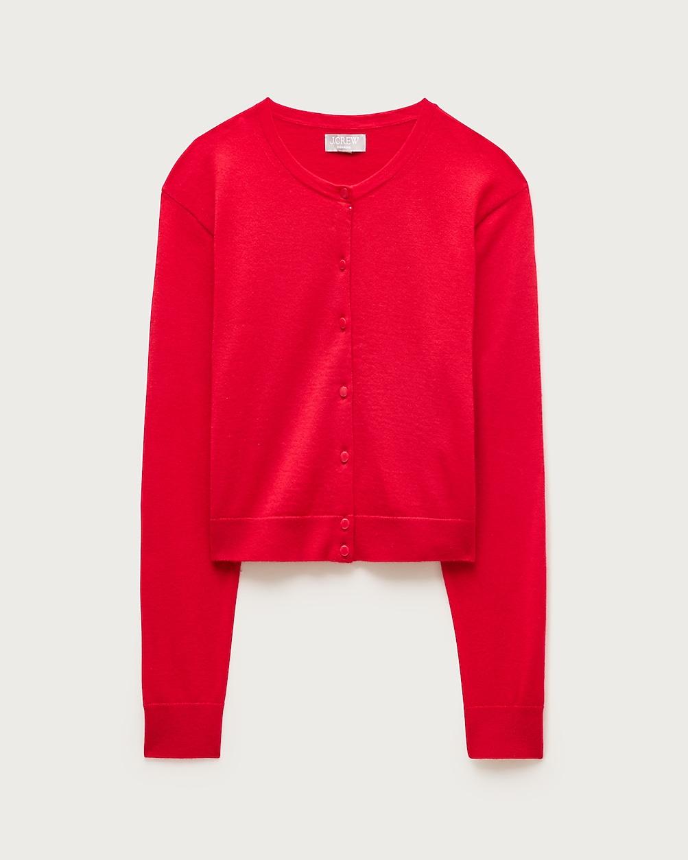 Featherweight cashmere cardigan by J.CREW