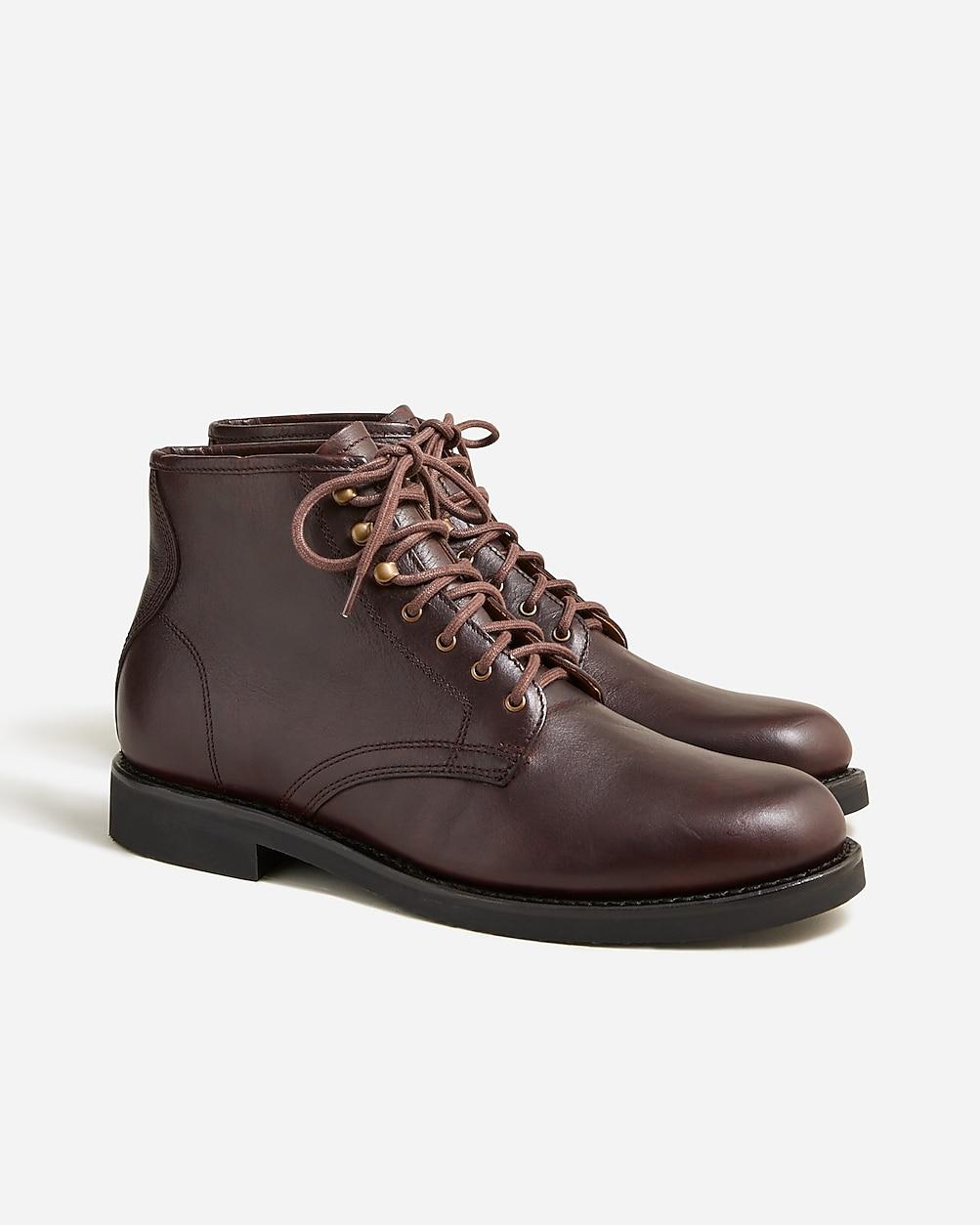 Field boots in English leather by J.CREW