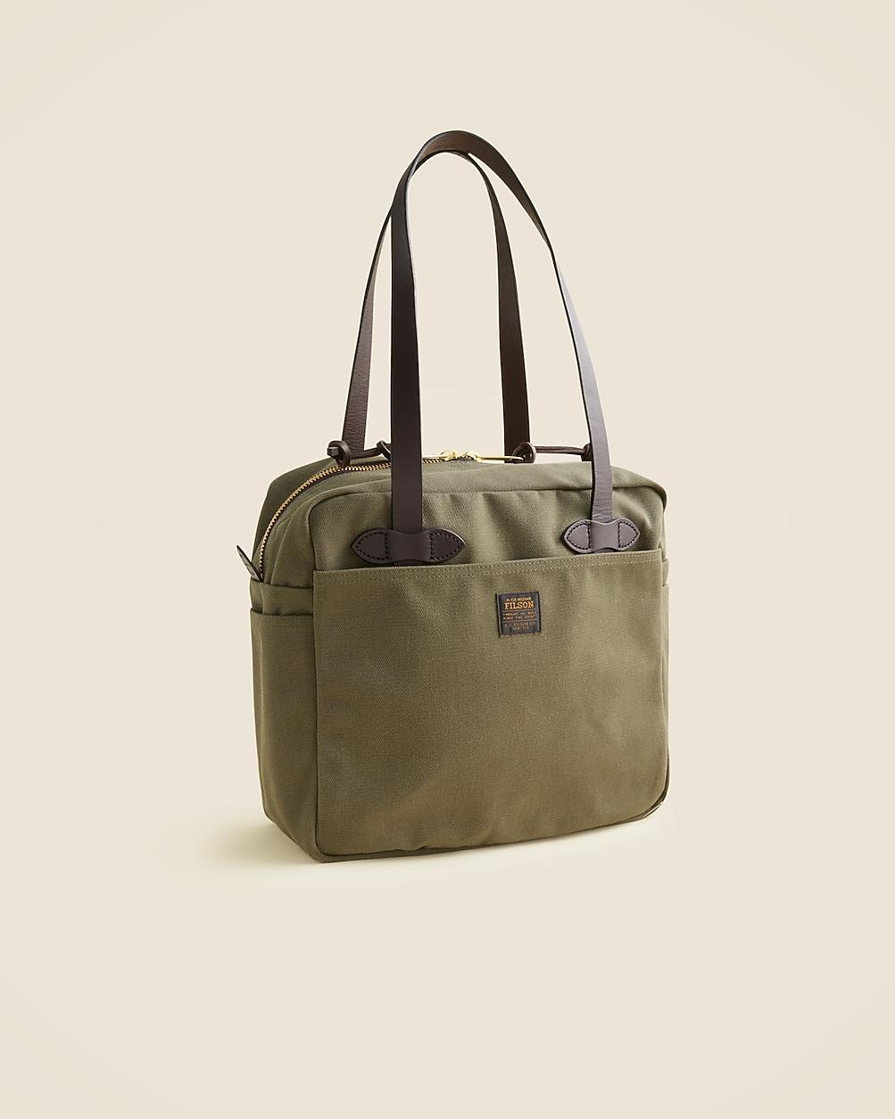 Filson® rugged twill zipper tote bag by J.CREW
