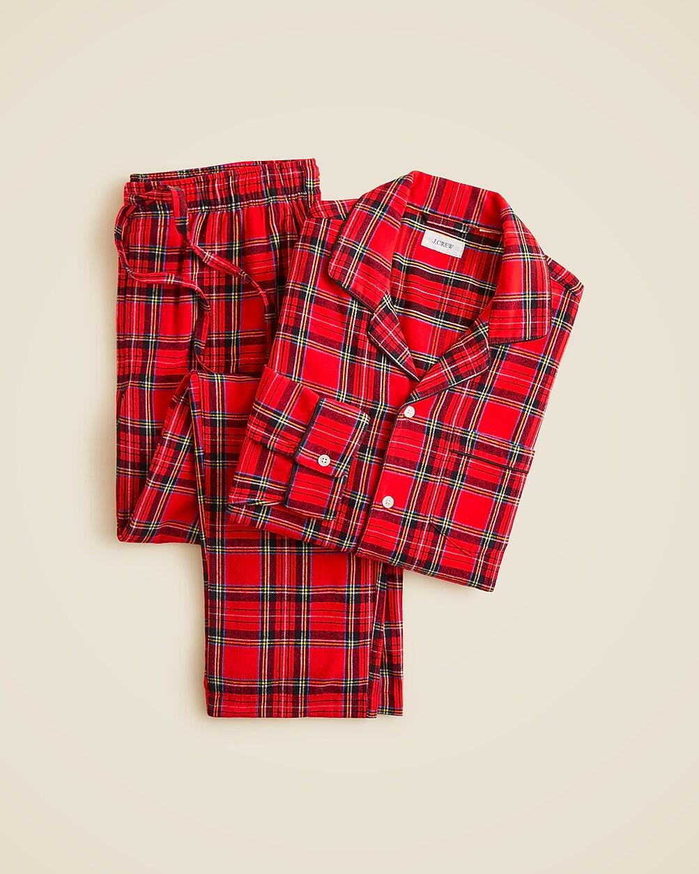 Flannel pajama set by J.CREW