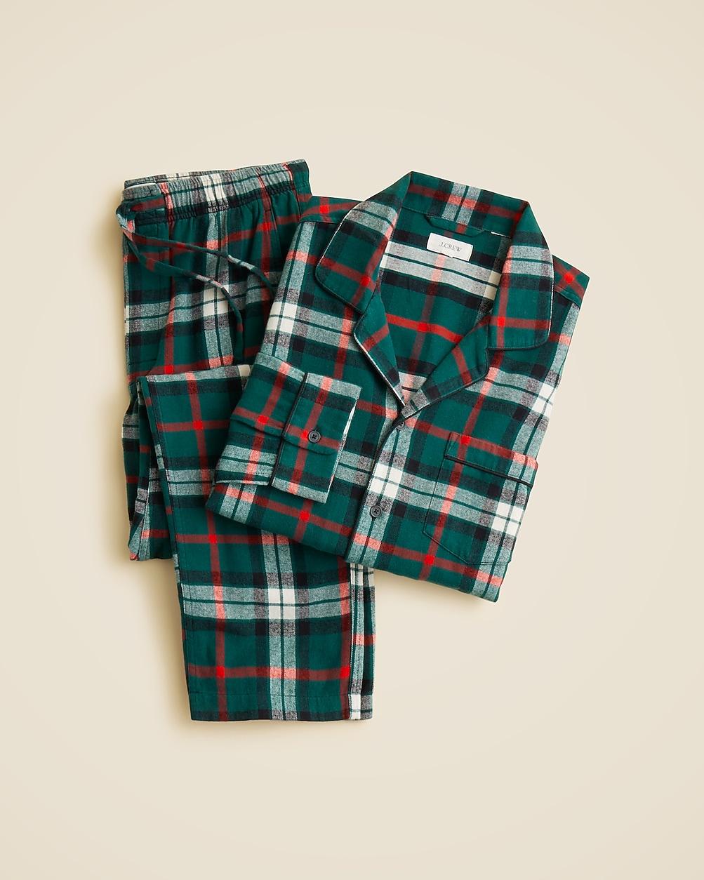 Flannel pajama set by J.CREW