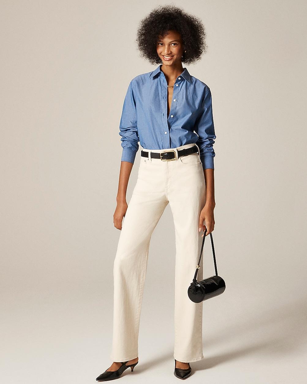 Full-length slim-wide jean by J.CREW