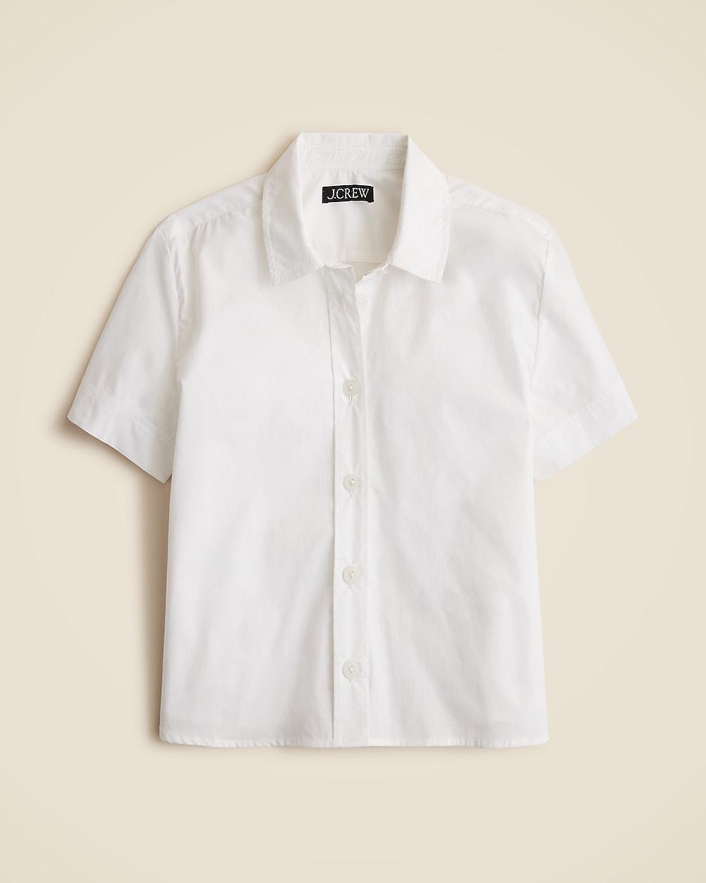 Gamine shirt in cotton poplin by J.CREW