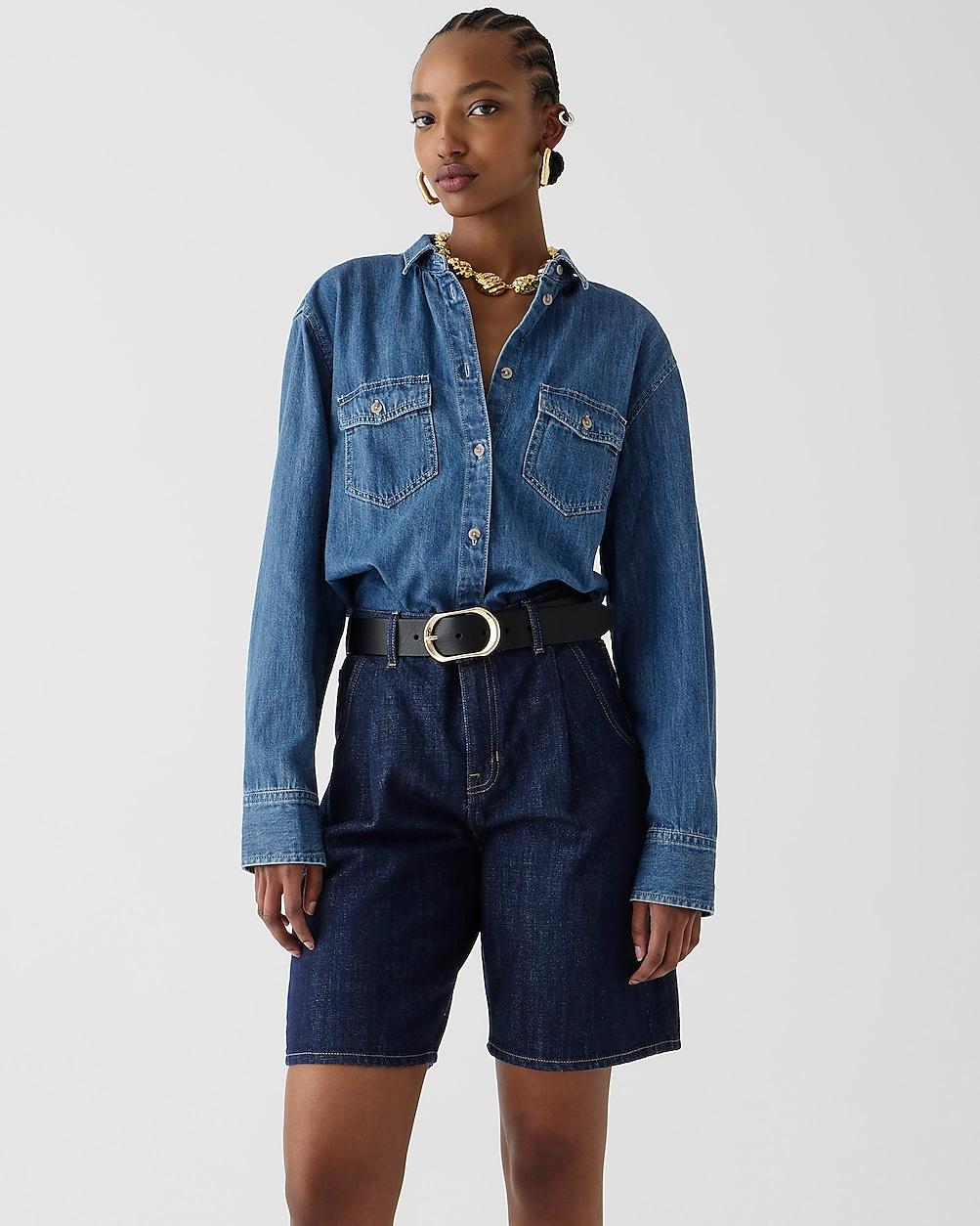 GarÃ§on classic chambray shirt in Neela wash by J.CREW