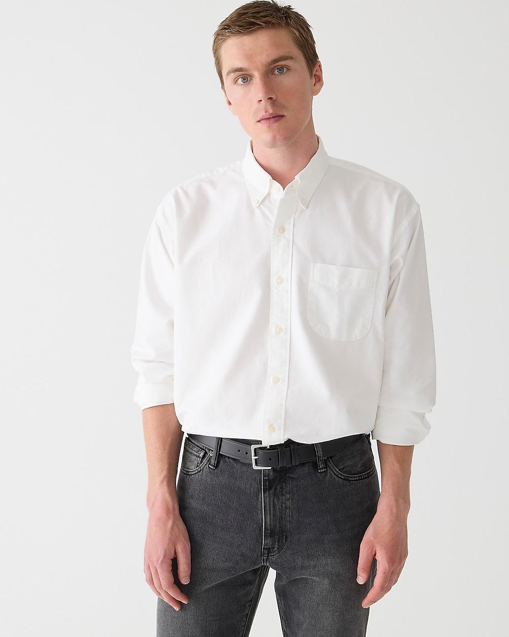 Giant-fit oxford shirt by J.CREW
