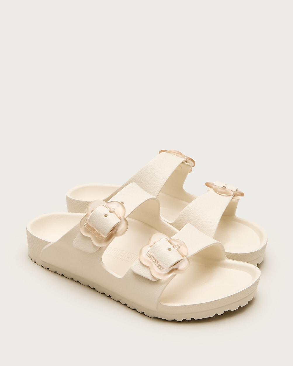 Girls' Birkenstock® Arizona flower sandals by J.CREW