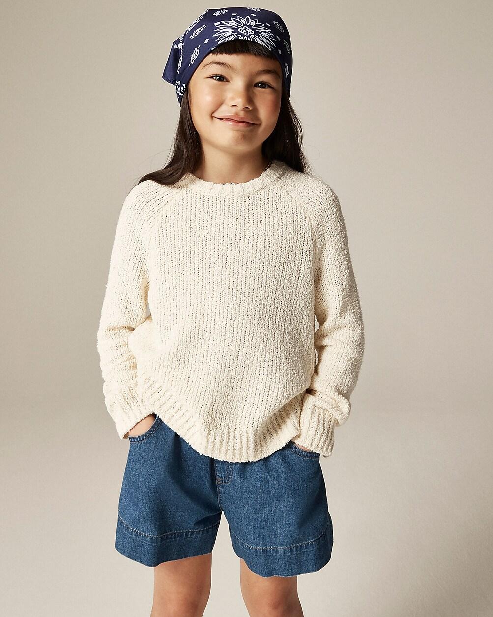 Girls' Montauk pullover sweater by J.CREW