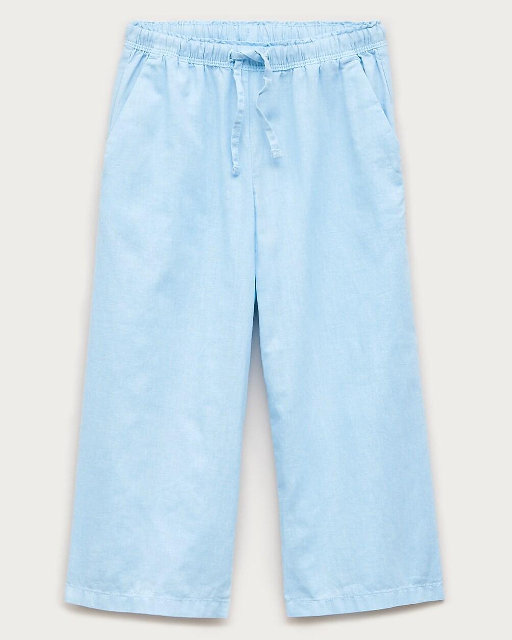 Girls' Soleil pant in linen-cotton blend by J.CREW