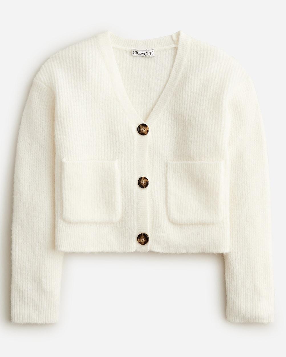 Girls' cardigan in Supersoft yarn by J.CREW