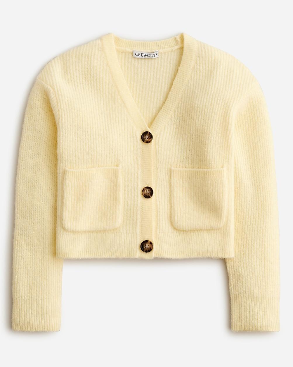 Girls' cardigan in Supersoft yarn by J.CREW