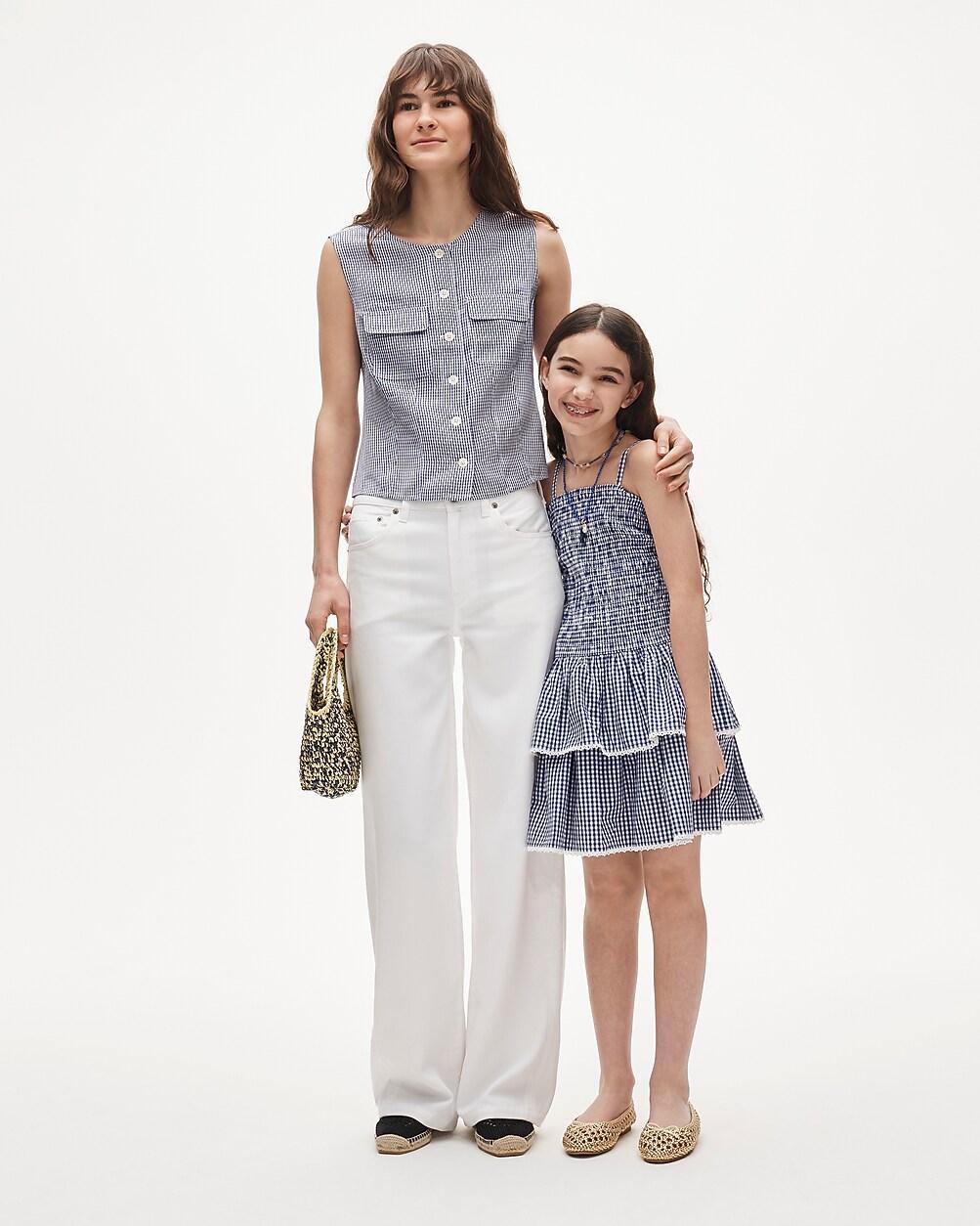 Girls' cupcake dress in cotton poplin by J.CREW
