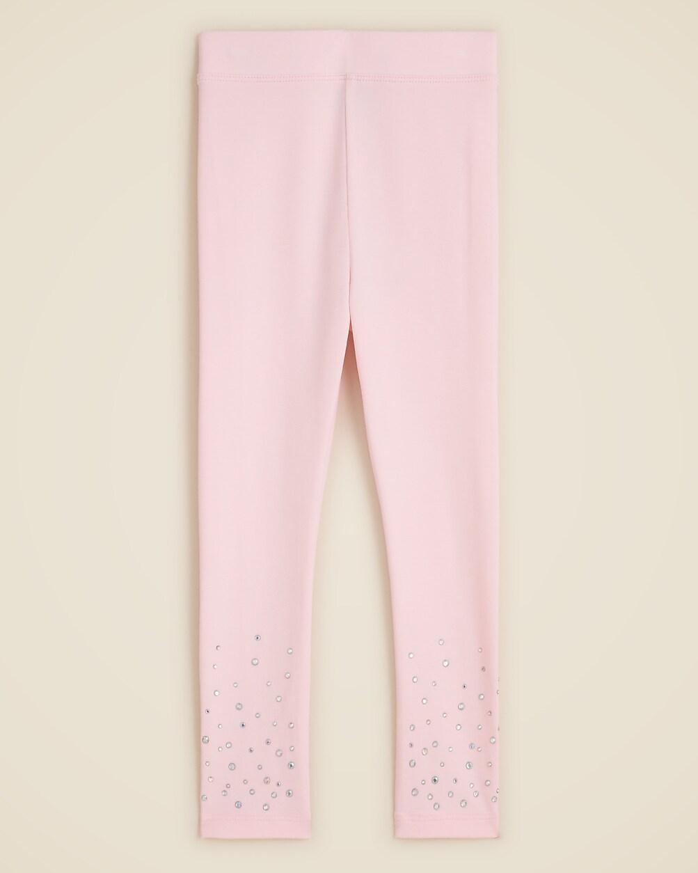 Girls' everyday leggings with hotfix crystals by J.CREW Girls' everyday leggings with hotfix crystals by J.CREW