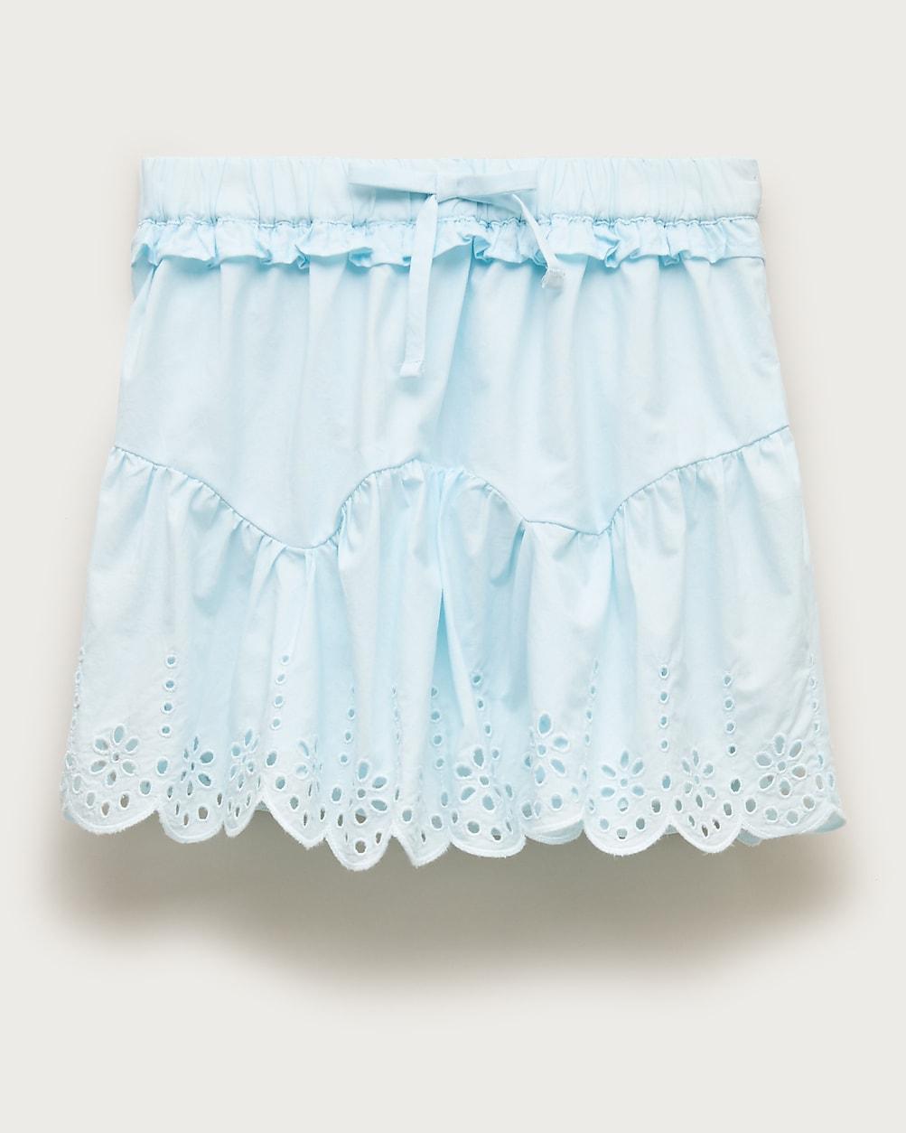 Girls' eyelet-trim skirt by J.CREW