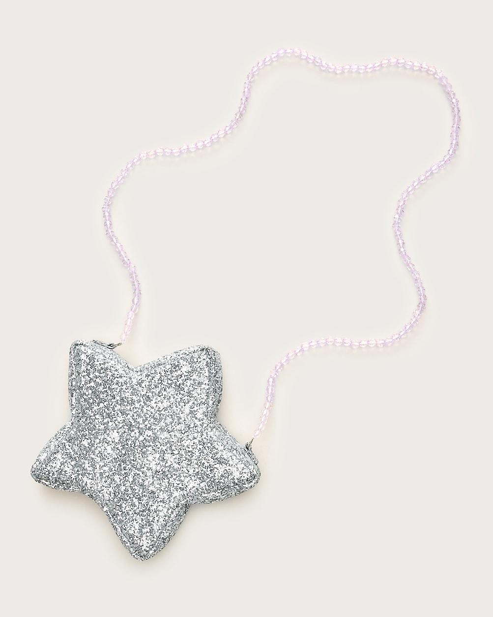 Girls' glitter star bag with beaded strap by J.CREW