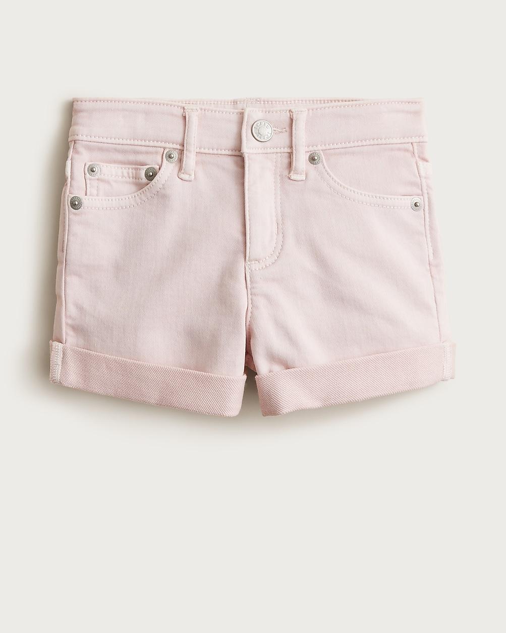Girls' island stretch denim short by J.CREW
