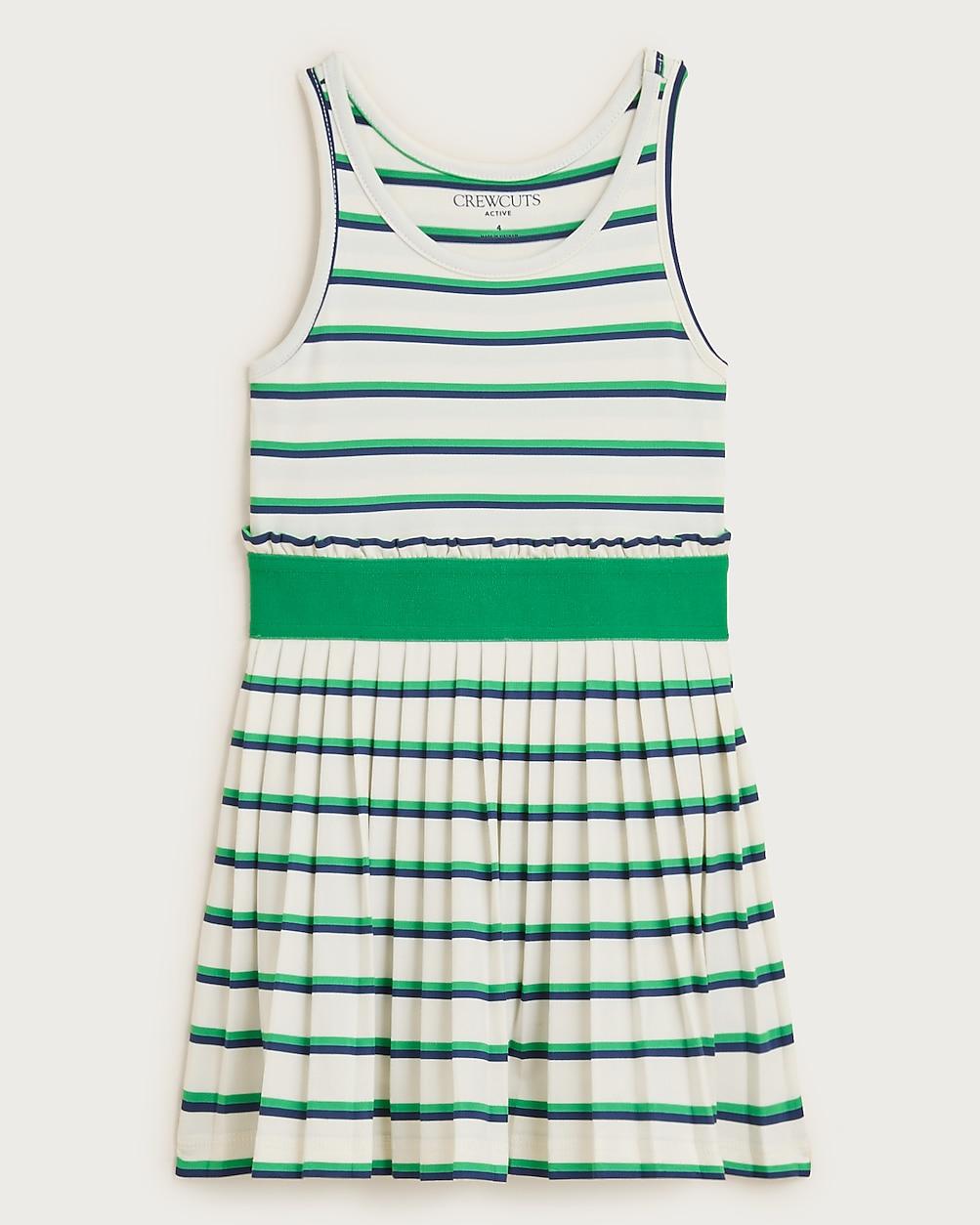Girls' match point dress in performance jersey by J.CREW